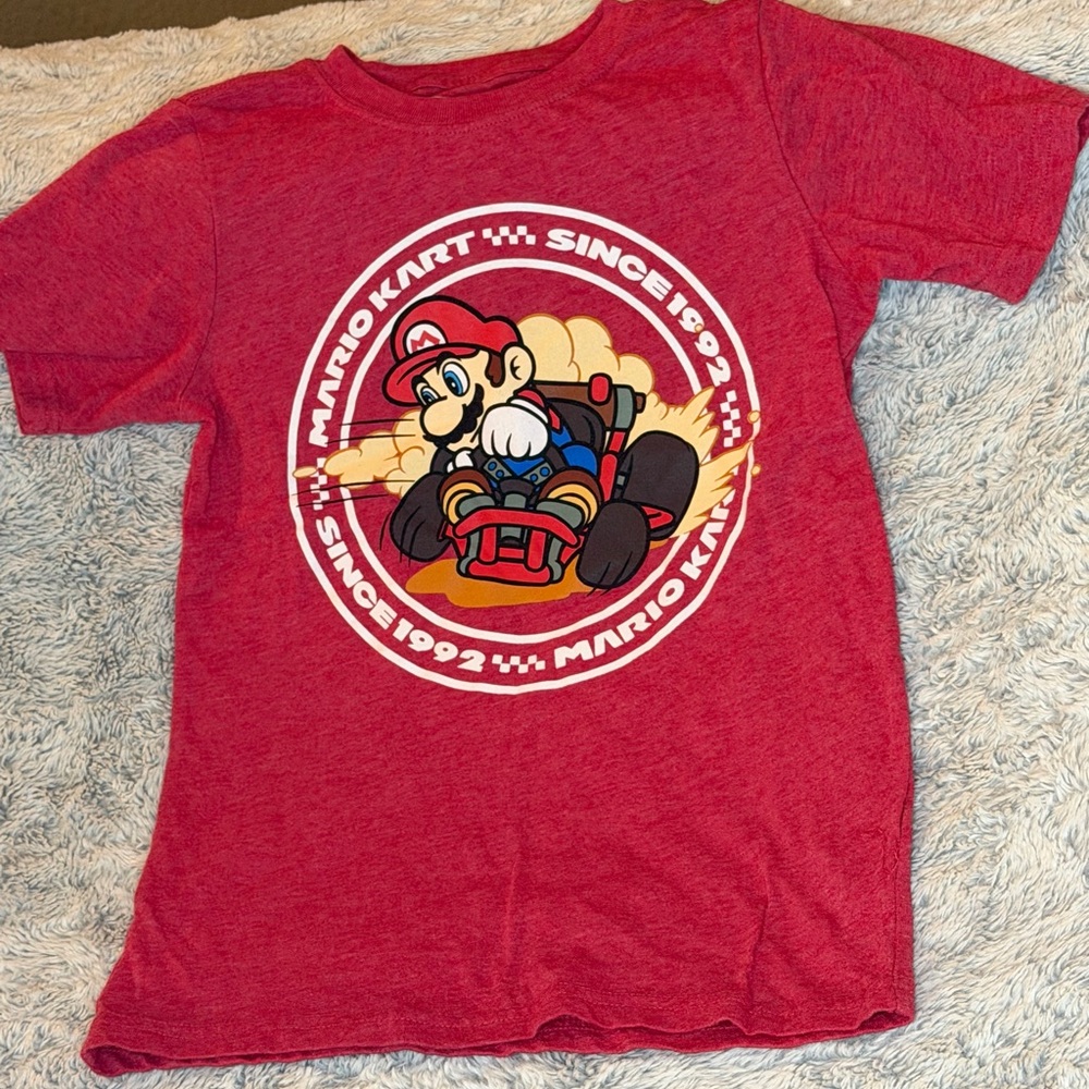 Mario Kart Red Kids T-Shirt